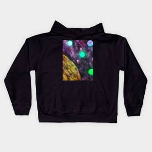 Airbrush Space Environment Kids Hoodie